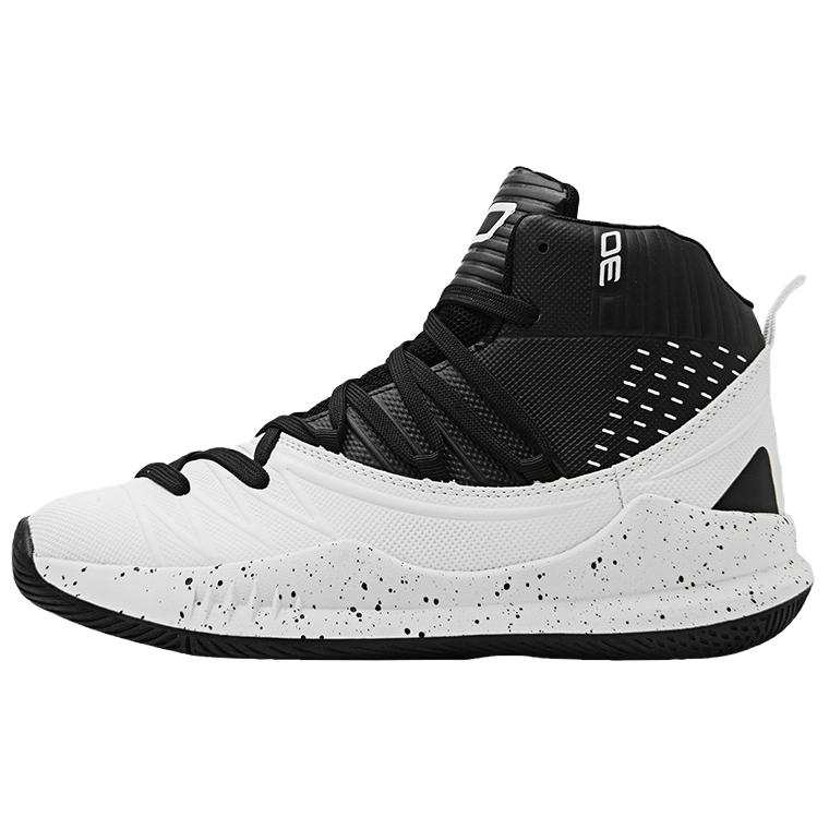 BEAR UNION Microfiber Leather Cushioning, Wear Resistant Low top Basketball Shoes Unisex