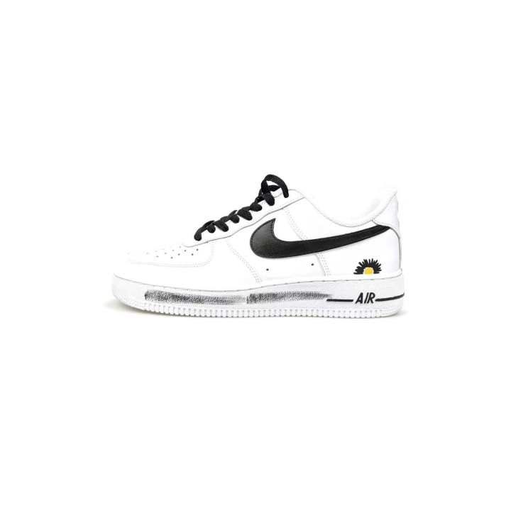 Nike Nike Air Force 1 Ink Chrysanthemum Graffiti Leather Abrasion Resistant Abrasion Resistant Low top Skateboard Shoes