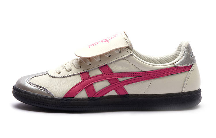Onitsuka Tiger Tokuten Low top Skateboard Shoes Unisex Silver Pink
