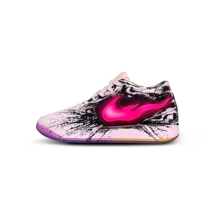 Nike Nike Book 1 Tower Rabbit Coexistence Cushioning Low top Basketball Shoes Men's Black Pink