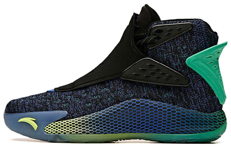Anta KT5 Thompson 5 'KTV Dice' Minimalist Style Fabric Cushioning Slip Resistant High top Basketball Shoes Men's