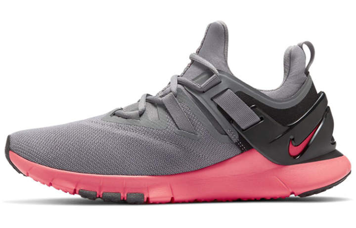 Nike Nike Flex Method TR Cushioning Slip Resistant Cushioning Slip Resistant Low top Training Shoes Men's Gray Pink