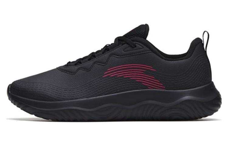 Anta Shenxing Cushioning, Wear Resistant Low top Training Shoes Men's Black Red