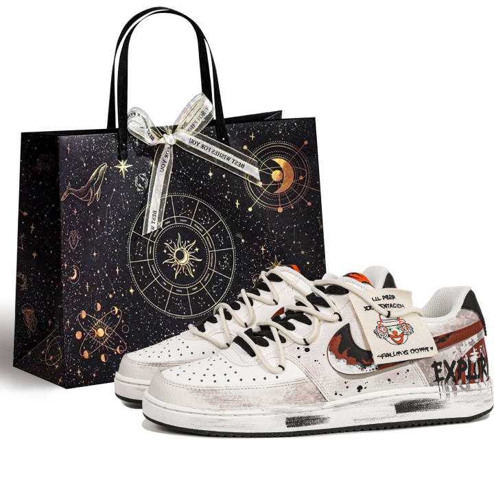 Nike Nike Court Vision 1 Low Rock Joker, Box, Medieval Aesthetics, American Vintage, Premium Deconstruction, Commute Leather