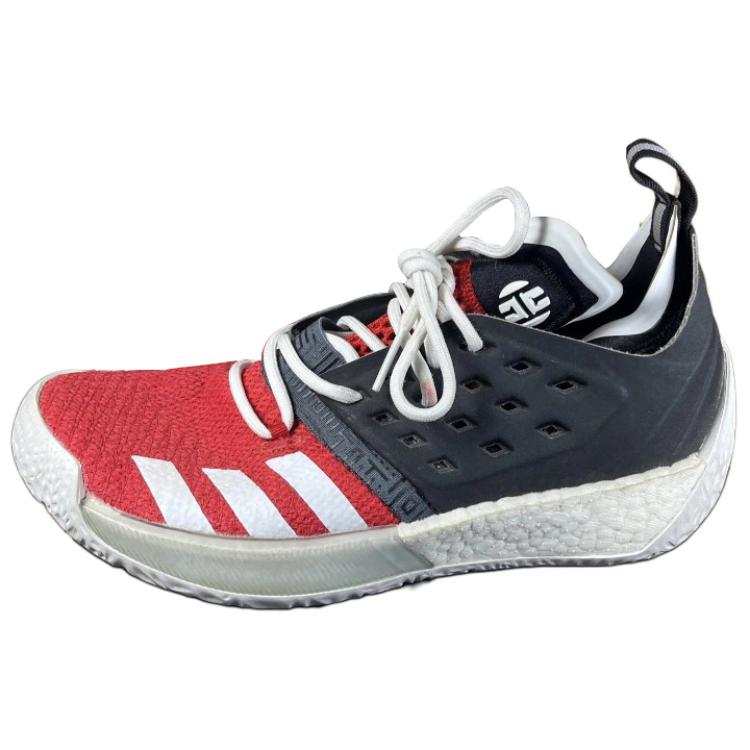 Adidas Adidas Harden Vol.2 Slip Resistant Abrasion Resistant Mid top Basketball Shoes Men's Red Black