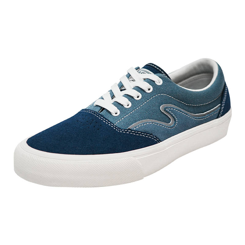NICEID Wear resistant And Lightweight Low top Canvas Shoes Men's Blue