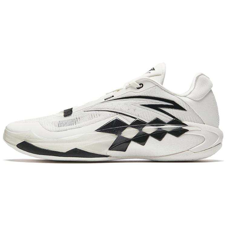 Anta Swagger 1 Low top Basketball Shoes Men's White Black