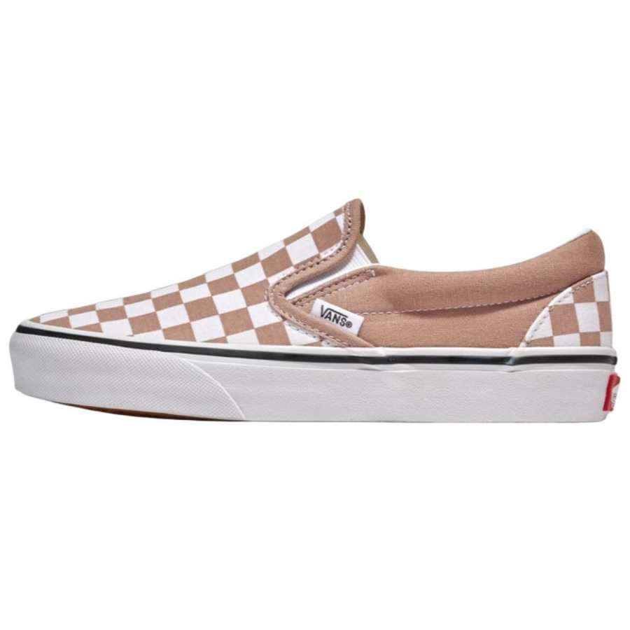 Vans Slip-On Classic Vans 'Checkerboard - Warm Taupe Brown'