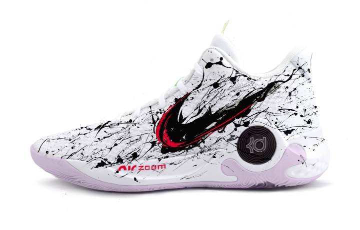 Nike Nike KD Trey 5 IX Venom Abyss Mid top Basketball Shoes Unisex Red White
