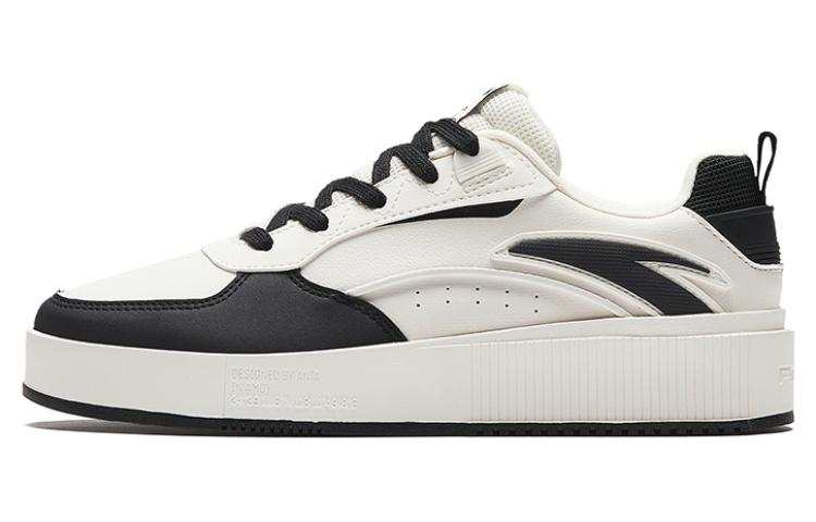 Anta Milk Cap 2 Cushioning Low top Skateboard Shoes Women's Black White
