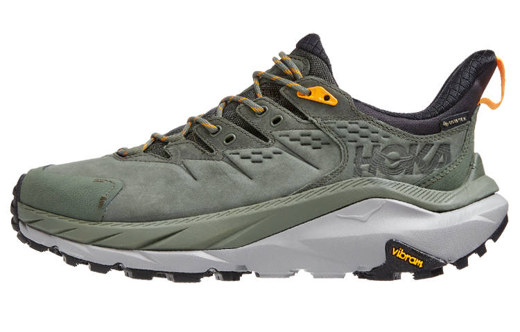 HOKA ONE ONE Kaha 2 Low Gore Tex Thyme Radiant Yellow