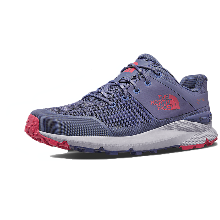 THE NORTH FACE Slip Resistant Low top Hiking Shoes Women's Gray Pink