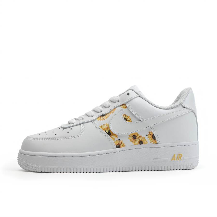 Nike Nike Air Force 1 Synthetic Leather, Cow Leather Abrasion Resistant Lightweight Height Increasing Low top