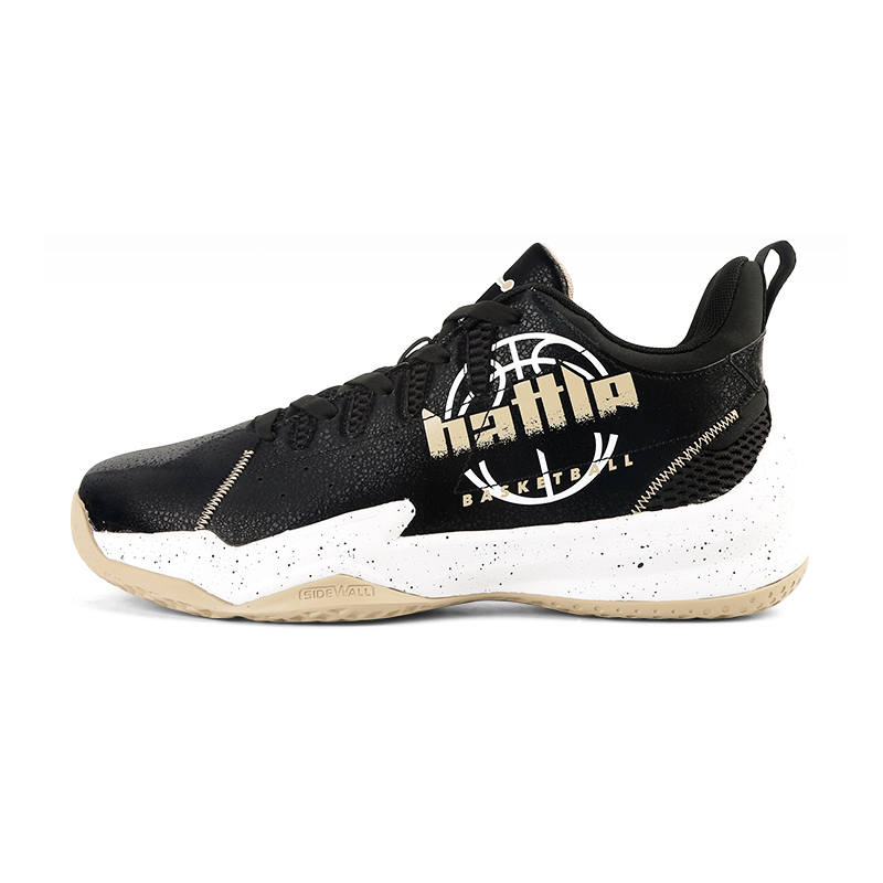 QIAODAN Cushioning Slip Resistant Abrasion Resistant Low top Basketball Shoes Men's