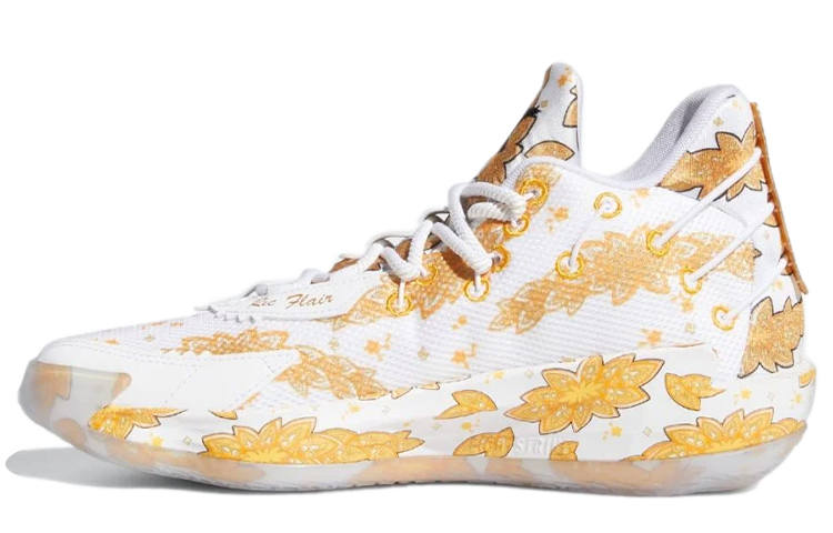 Adidas Dame 7 Ric Flair x Dame 7 Adidas 'White Gold Metallic'