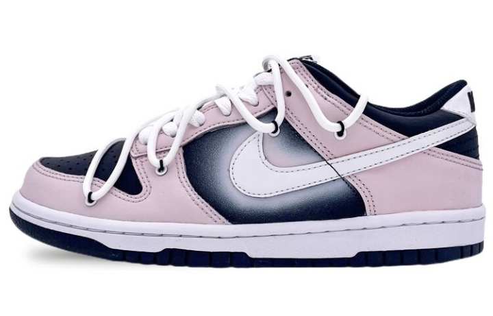 Nike Nike Dunk Low top Skateboard Shoes GS Black Pink