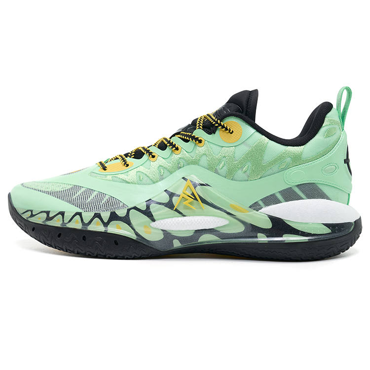 RIGORER Reaves 2 AR2 Protea Butterfly Comfortable Low top Xiu Dan Technology Basketball Shoes Men's Black Green