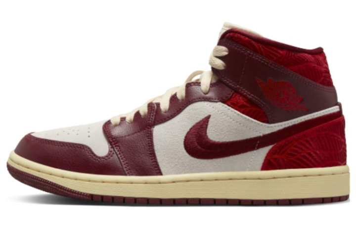 Jordan Air Jordan 1 Mid Se 'Red Cream' Women's