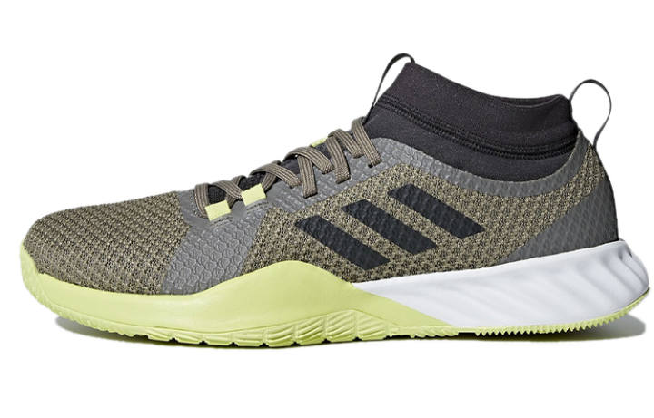 Adidas Adidas Crazytrain Pro 3 Running Shoes Grey/Yellow