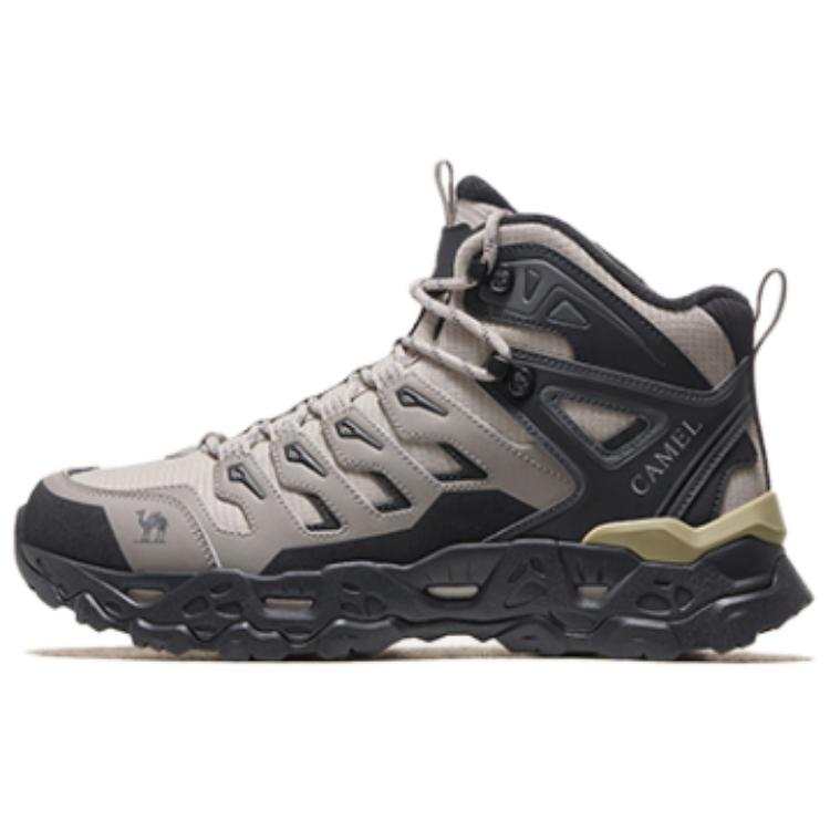 CAMEL Sports, Fleece Lined Comfortable Fashion Hiking Outdoor Cushioning, Wear Resistant High top Mountaineering Shoes