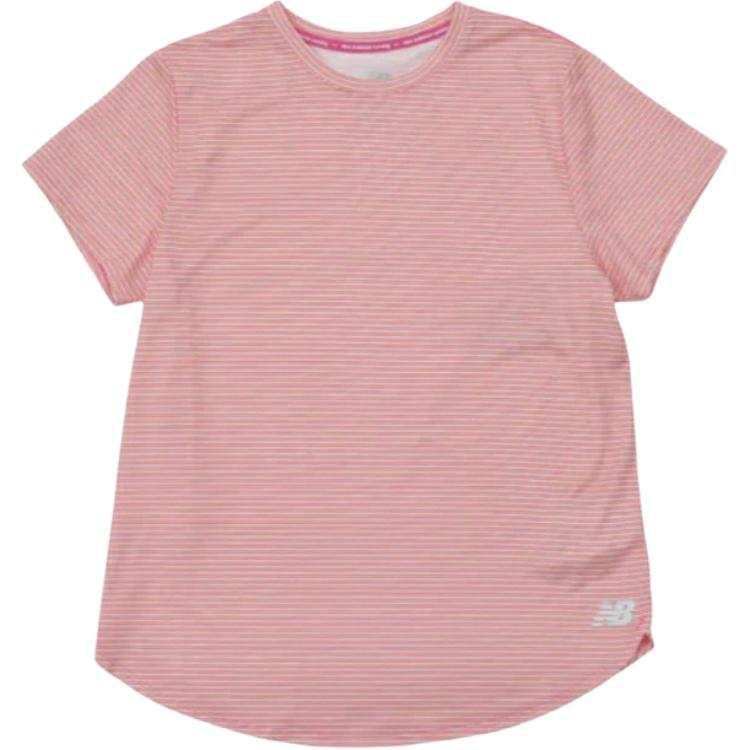 New Balance New Balance T Shirts Women's Pink Crew Neck