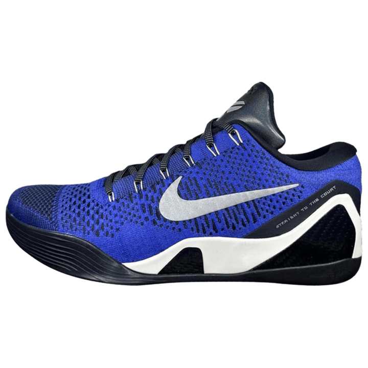Nike Nike Kobe 9 Abrasion Resistant Low top Basketball Shoes Men's Blue Black