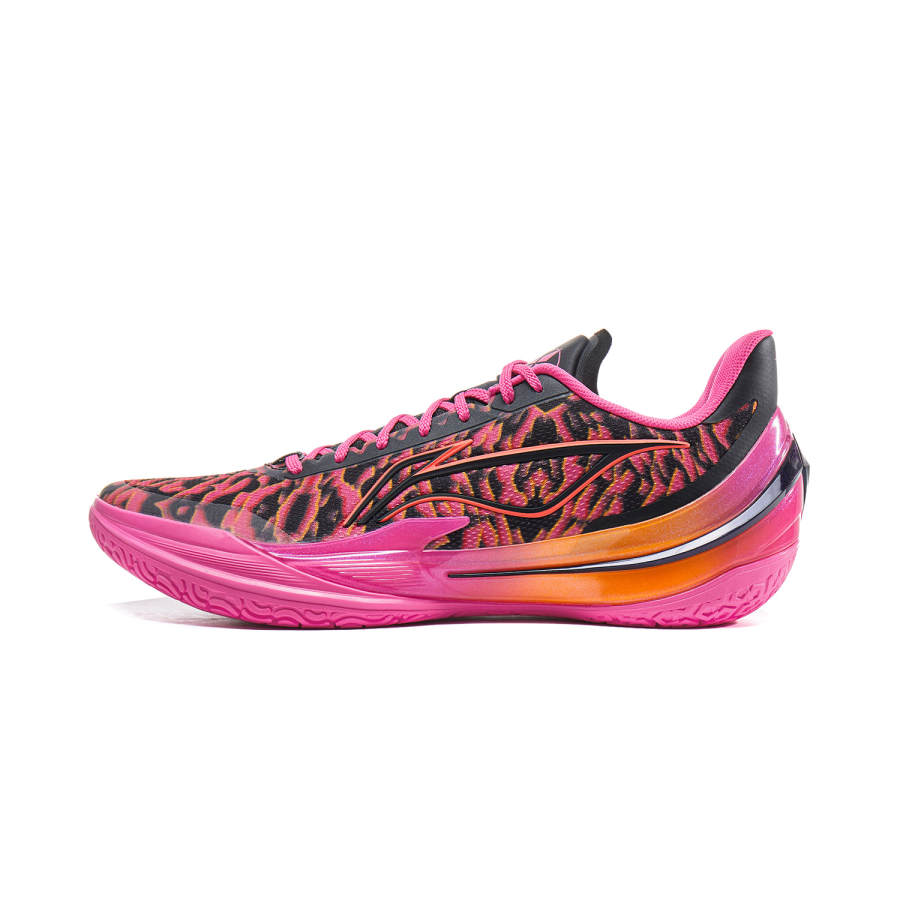 Li-Ning Li Ning Liren 5 V2 Low top Basketball Shoes Men's Rose Red
