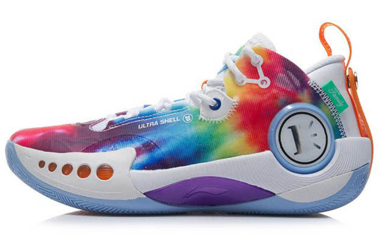 Li-Ning Li Ning Shadow 3 Textile, Synthetic Leather, TPU Cushioning Slip Resistant Abrasion Resistant Low top Basketball Shoes