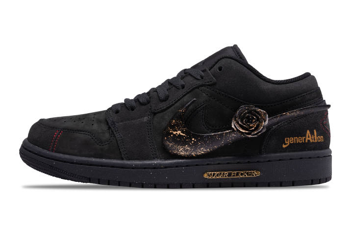 Jordan Jordan Air Jordan 1 Gilded Rose Slip Resistant Abrasion Resistant Slip Resistant Abrasion Resistant Low top