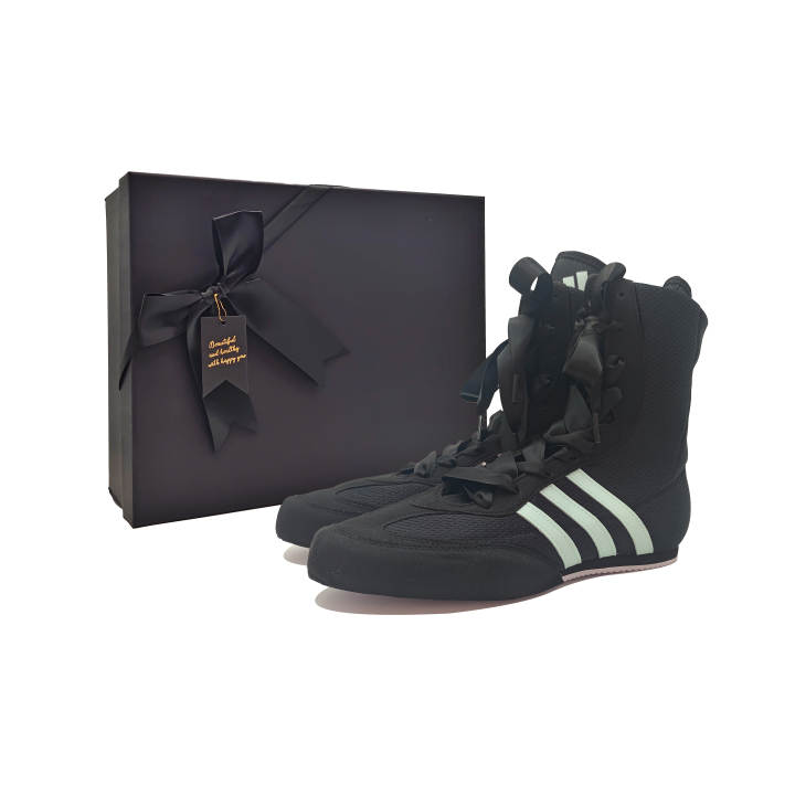 Adidas Adidas Box Hog 2.0 High top Training Shoes Unisex Black Green