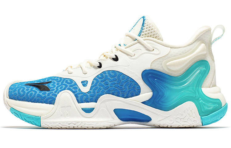361° LAVA 2.0 Basketball Shoes Men's Low Top White/Blue