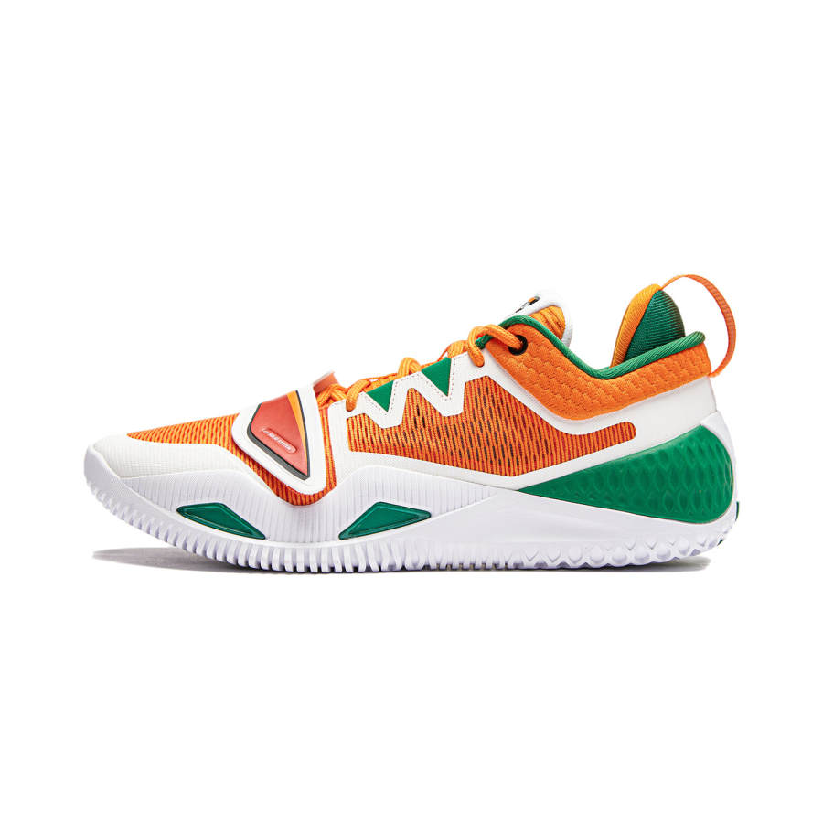 Li-Ning Li Ning Fury 2 Basketball Shoes Men's Low Top Intense Orange/Standard White
