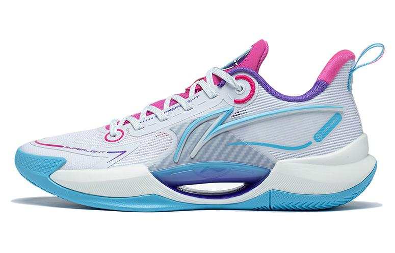 Li-Ning Li Ning Super Light V2 Cushioning Slip Resistant Abrasion Resistant Breathable Support Lightweight Rebound Low top