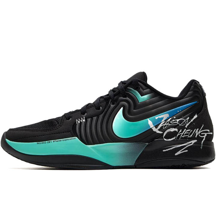 Nike Nike Ja Morant 2 EP 2 Slip Resistant Abrasion Resistant Low top Basketball Shoes Men's Black Blue White