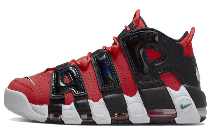 Nike Nike Air More Uptempo I Got Next Leather Cushioning Slip Resistant Abrasion Resistant Lightweight Mid top