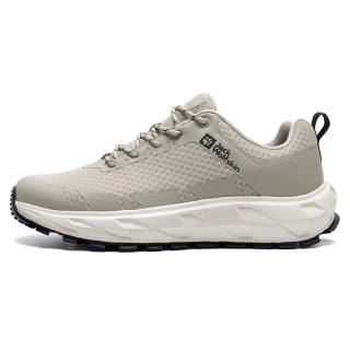 Jack Wolfskin HIKE VENTURA Cushioning Abrasion Resistant Low top Hiking Shoes Men's Seal White