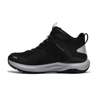 TUTU Slip Resistant And Abrasion Resistant Coverage High Top Hiking Shoes Unisex Black