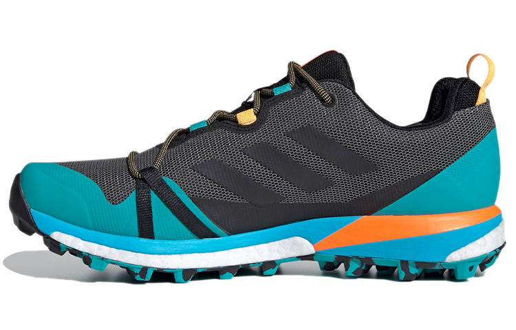 Adidas Adidas Terrex Skychaser Mountaineering & Hiking Shoes Men's Low Top Gray/Blue/Orange/White