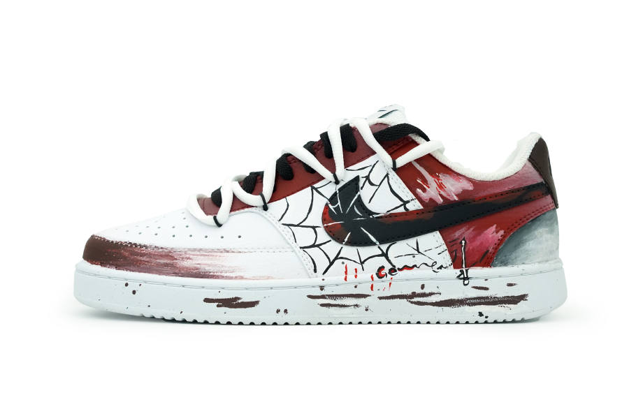 Nike Nike Court Vision 1 Wrapping, Wear Resistant And Non Slip Low top Skateboard Shoes Men's Red