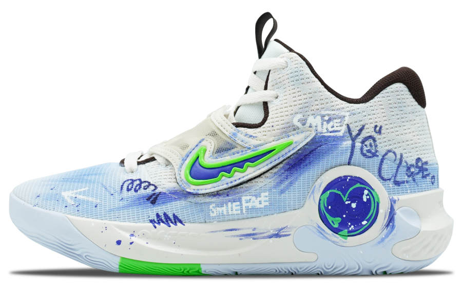 Nike Nike KD Trey 5 X Low top Basketball Shoes Men's White Blue