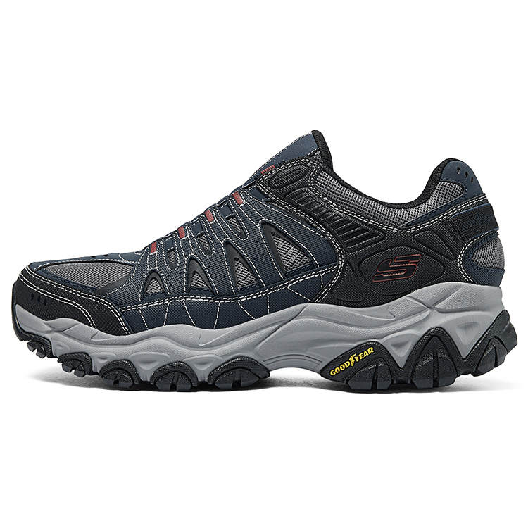 Skechers OUTDOOR Low top Mountaineering Shoes Men's Black