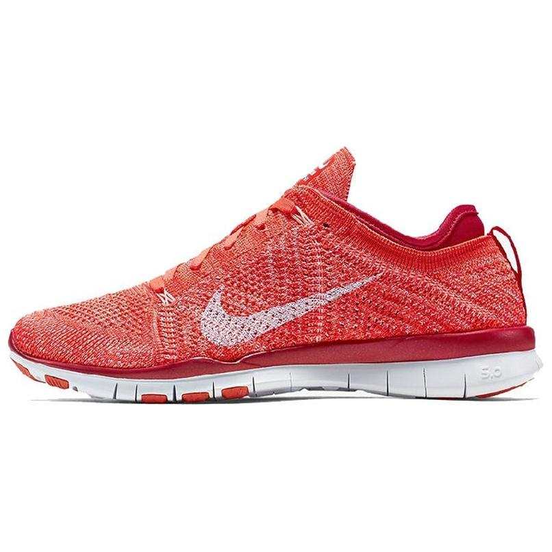 Nike Nike Free TR Slip Resistant Abrasion Resistant Slip Resistant Abrasion Resistant Low top Training Shoes Women's Red