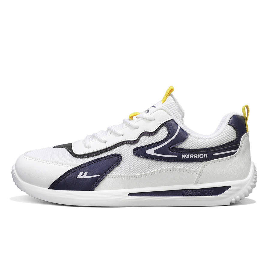WARRIOR Warrior Low top Skateboard Shoes Men's White Dark Blue