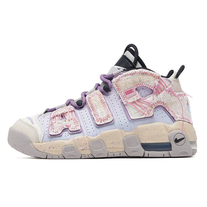 Nike Nike Air More Uptempo Panda Mischief, Weaving Dreams, Star Dreams Casual Slip Resistant Abrasion Resistant Mid top