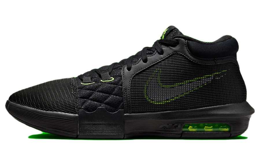 Nike Nike LeBron Witness 8 Slip Resistant Slip Resistant Mid top Basketball Shoes Men's Black