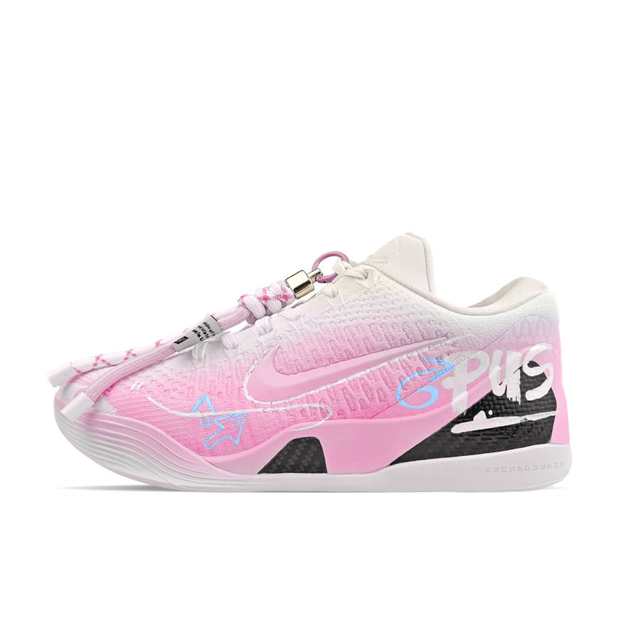 Nike Nike Kobe 9 BNK Heartbeat Pink, Court Elf Cushioning Abrasion Resistant Cushioning, Wear Resistant Low top