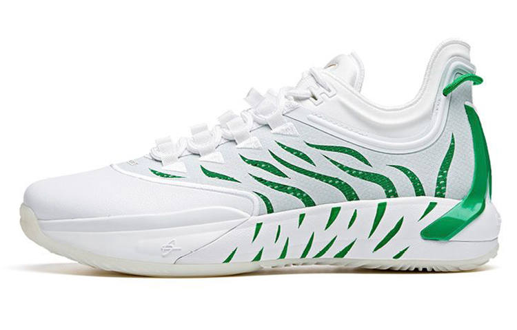 Anta Gordon Hayward GH1 Slip Resistant Cushioning Low top Basketball Shoes Men's White Green