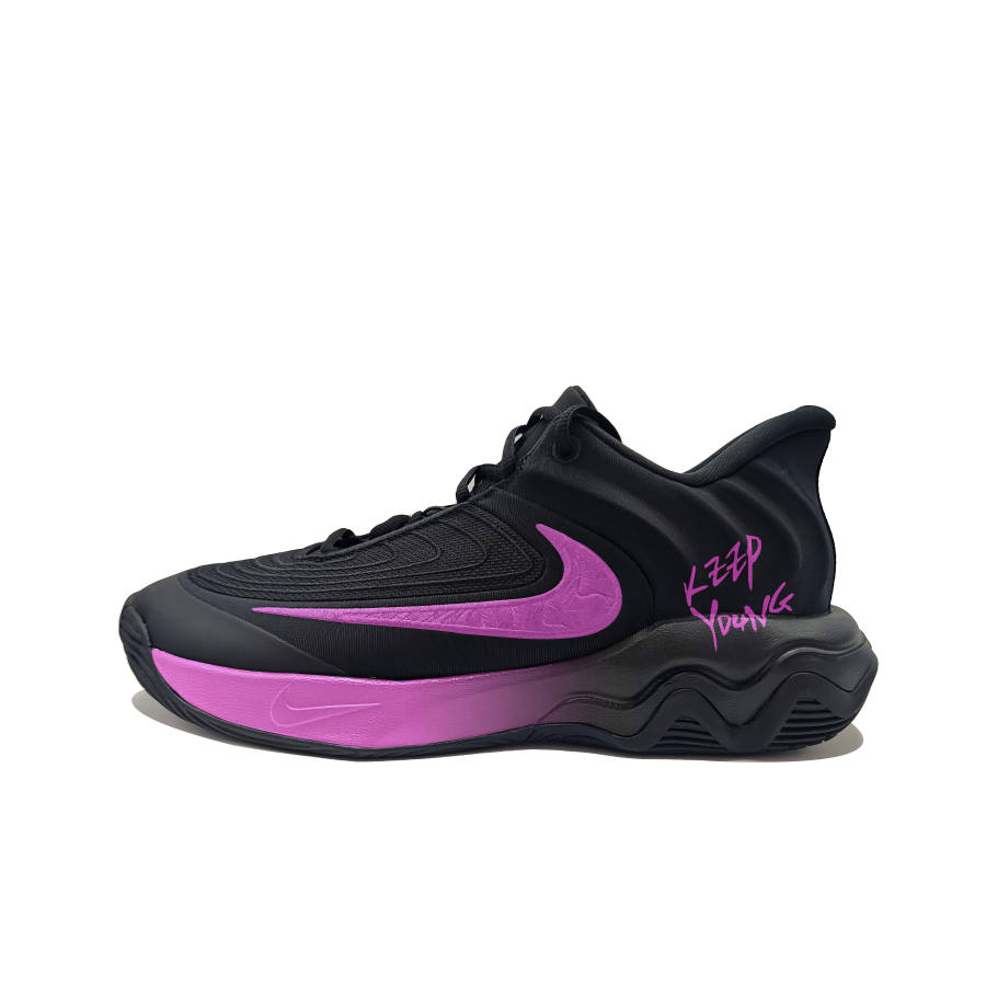 Nike Nike Giannis Immortality 4 Yumang MH Project Abrasion Resistant Low top Basketball Shoes Men's Black Pink