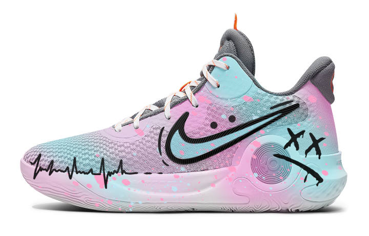 Nike Nike KD Trey 5 IX Basketball Shoes Unisex Mid Top Bright Pink