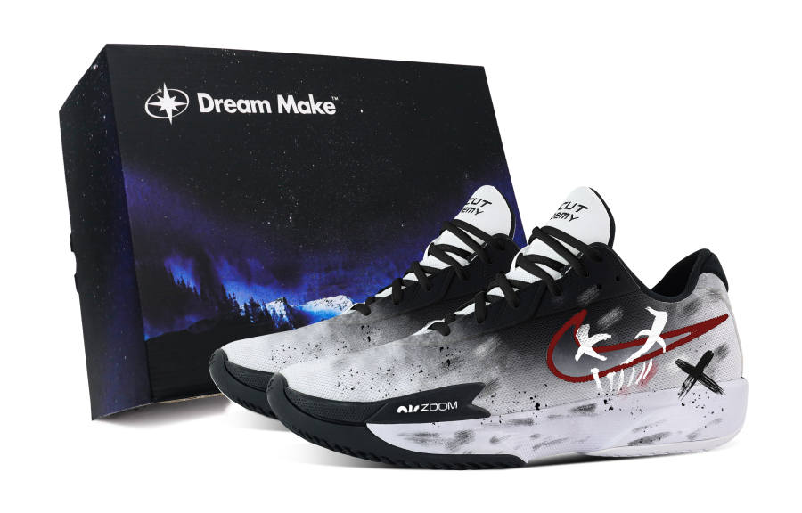 Nike Nike Air Zoom G.T. Cut Academy Venom Black Gift Box Abrasion Resistant Low top Basketball Shoes Men's Black